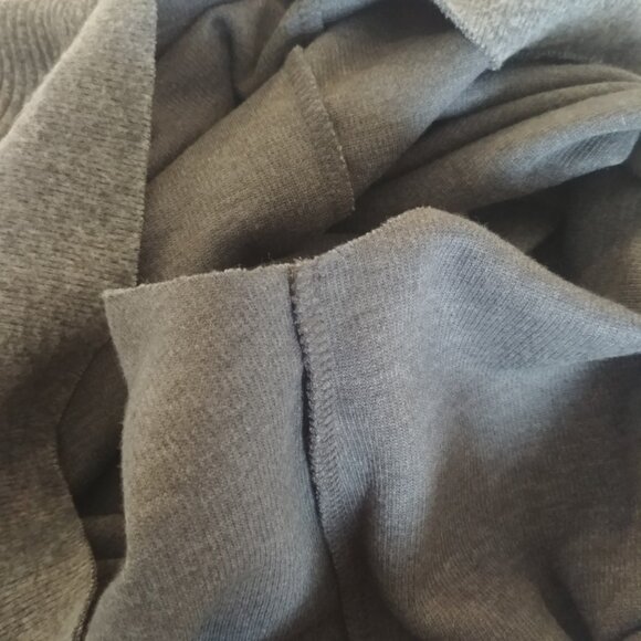 Zara grey sleeveless turtleneck sweater top Medium cotton blend - Picture 10 of 14